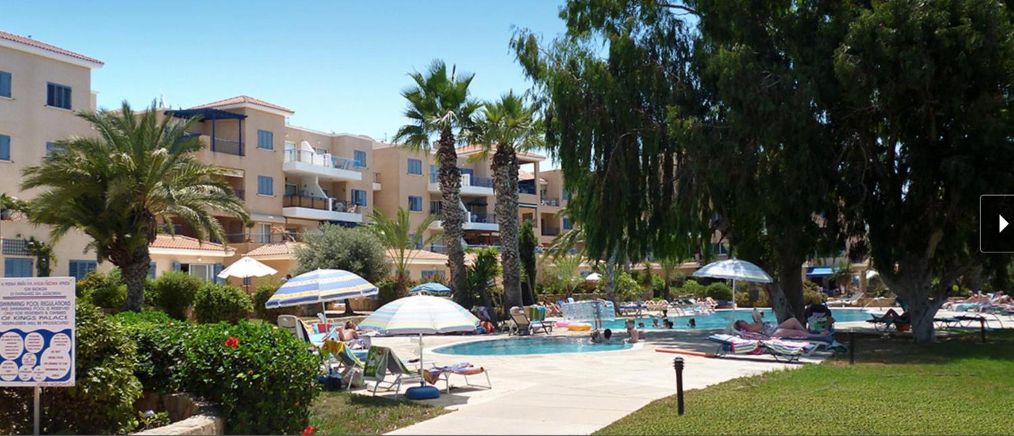 King'S Palace - Spacious 2 Bed, 2 Bath With Sea And Pool Views Paphos Bagian luar foto